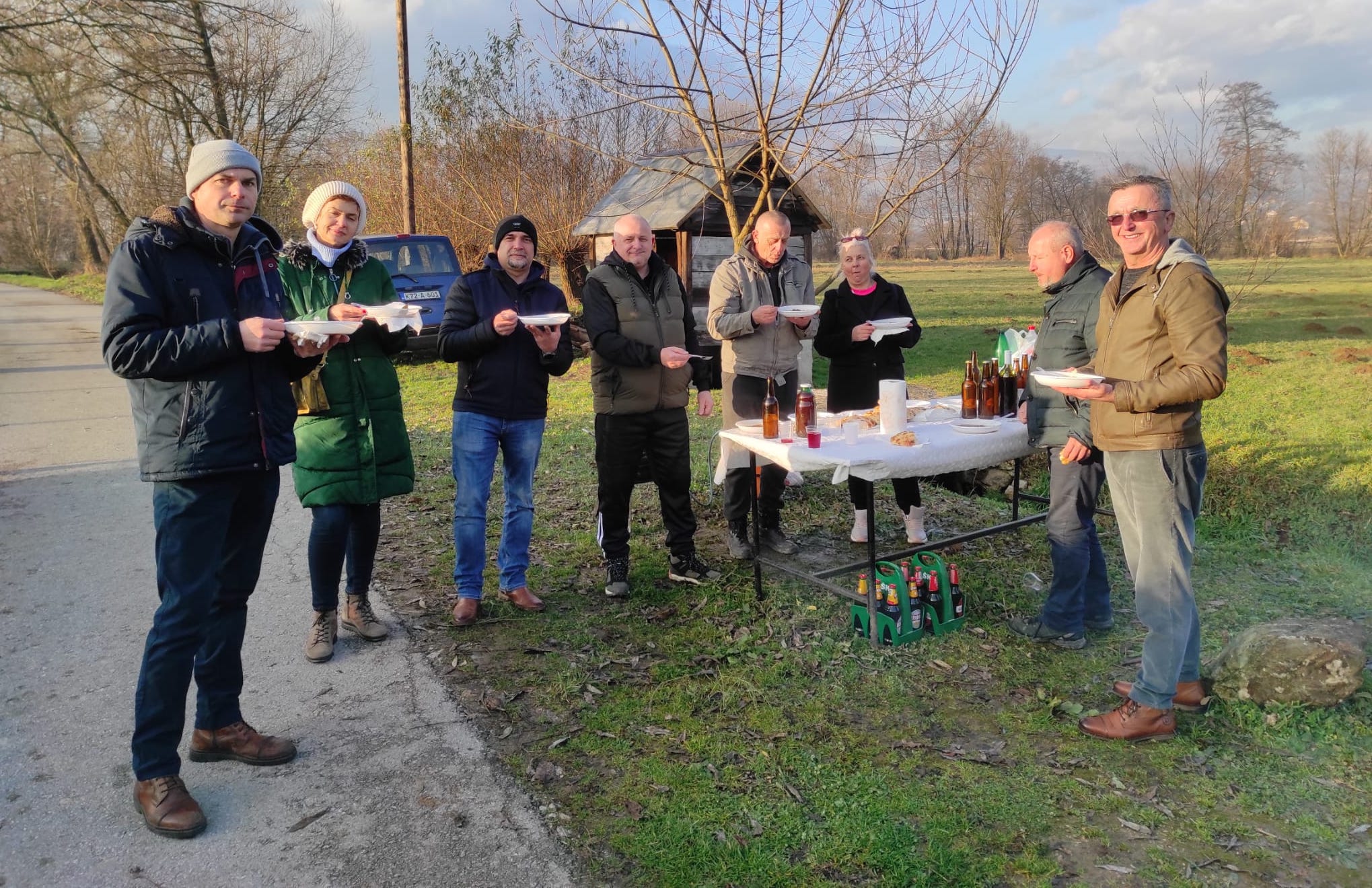 Osunčani ispraćaj stare godine