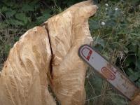 Izrada skulpture od drveta