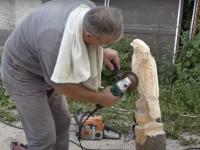 Izrada skulpture od drveta
