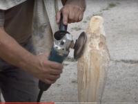 Izrada skulpture od drveta