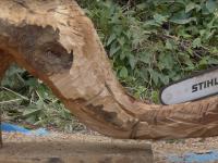 Izrada skulpture od drveta