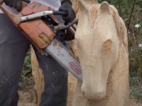 Izrada skulpture od drveta